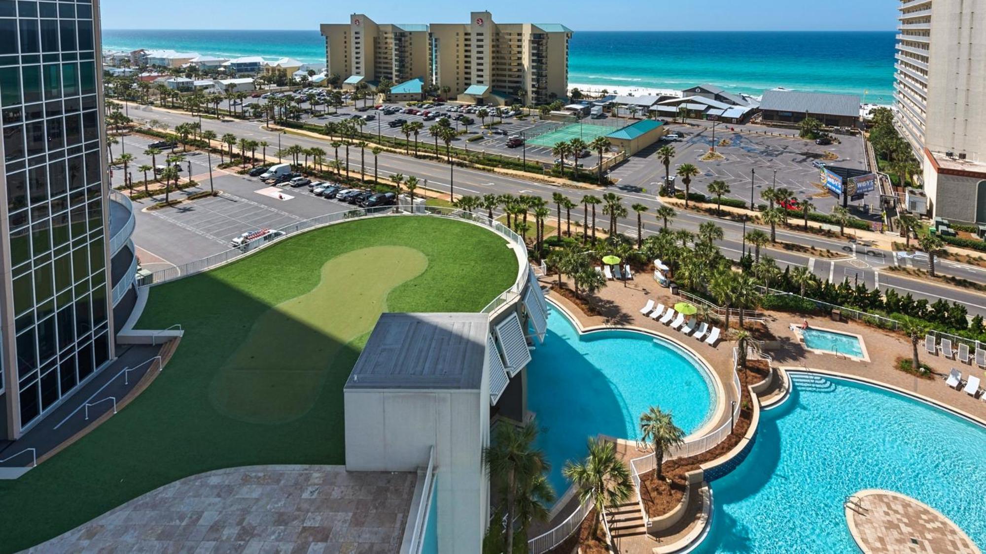 Laketown Wharf 613! Ocean View, 1 Bd, 2 Bath, And Amazing Amenities! Villa Panama City Beach Exterior foto